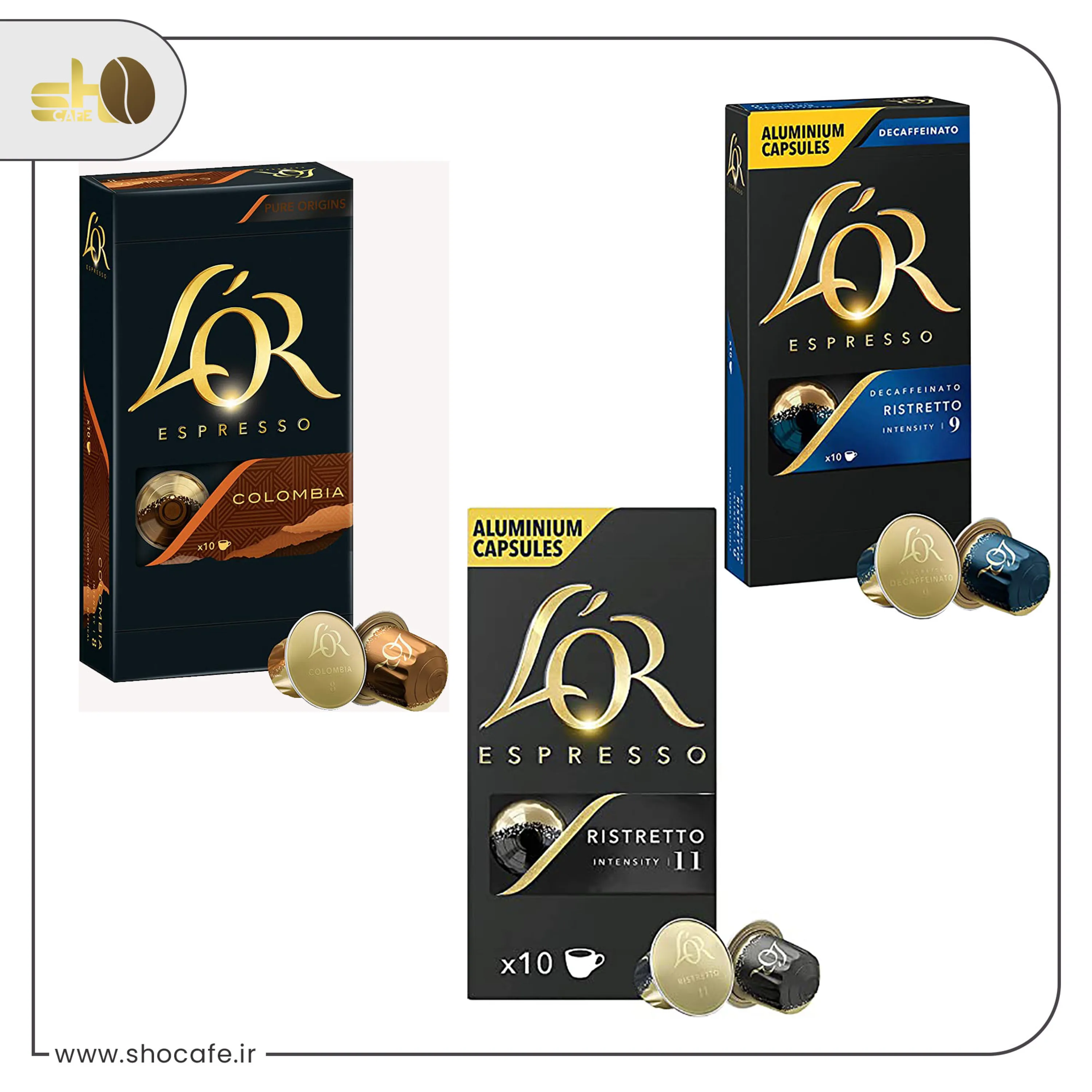 کپسول قهوه لور با غلظت بالا